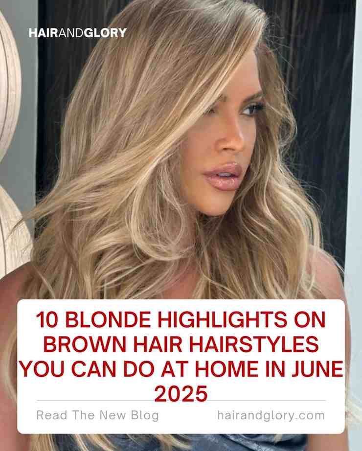 10 Blonde Highlights On Brown Hair Hairstyles You Can Do at Home in June 2025