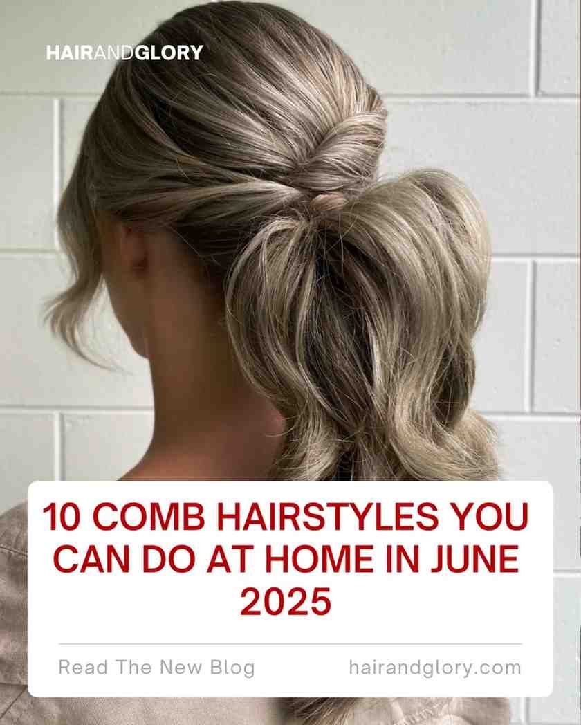 10 Comb Hairstyles You Can Do at Home in June 2025