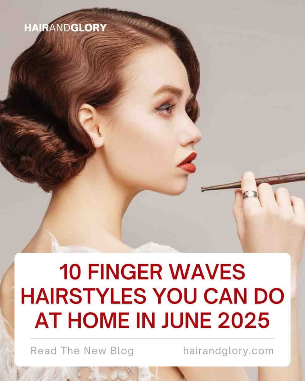 10 Finger Waves Hairstyles You Can Do at Home in June 2025