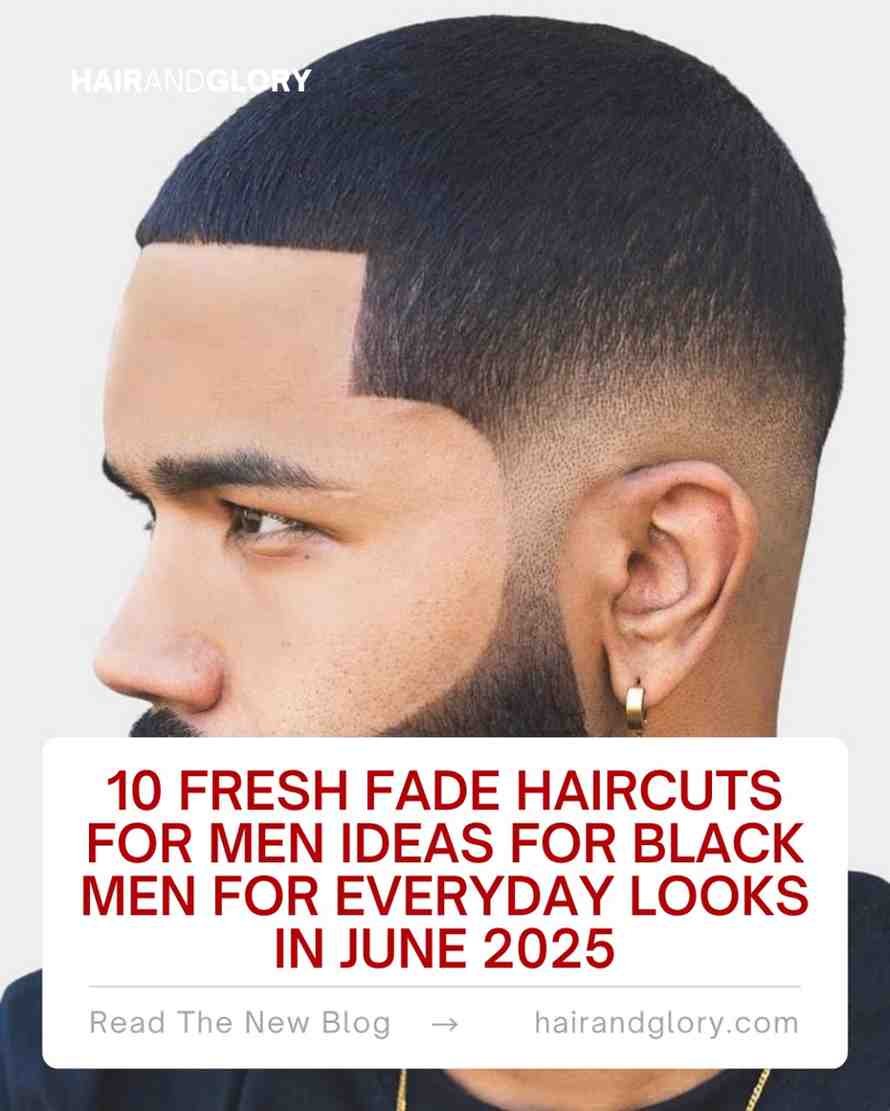 10 Fresh Fade Haircuts For Men Ideas for Black Men for Everyday Looks in June 2025