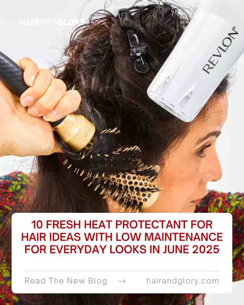 10 Fresh Heat Protectant For Hair Ideas with Low Maintenance for Everyday Looks in June 2025