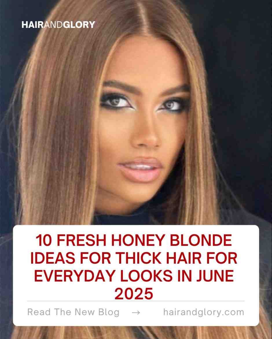 10 Fresh Honey Blonde Ideas for Thick Hair for Everyday Looks in June 2025