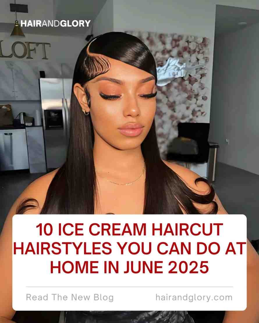 10 Ice Cream Haircut Hairstyles You Can Do at Home in June 2025