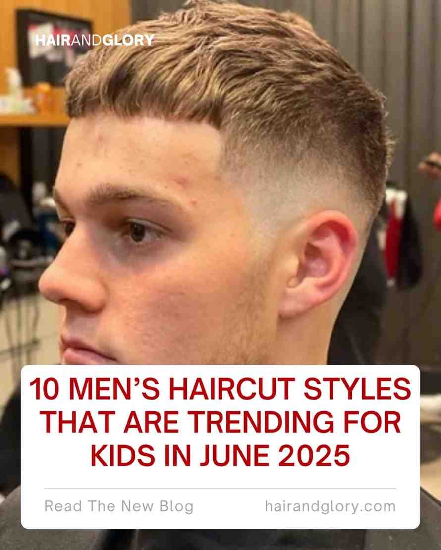 10 Men’s Haircut Styles That Are Trending for Kids in June 2025