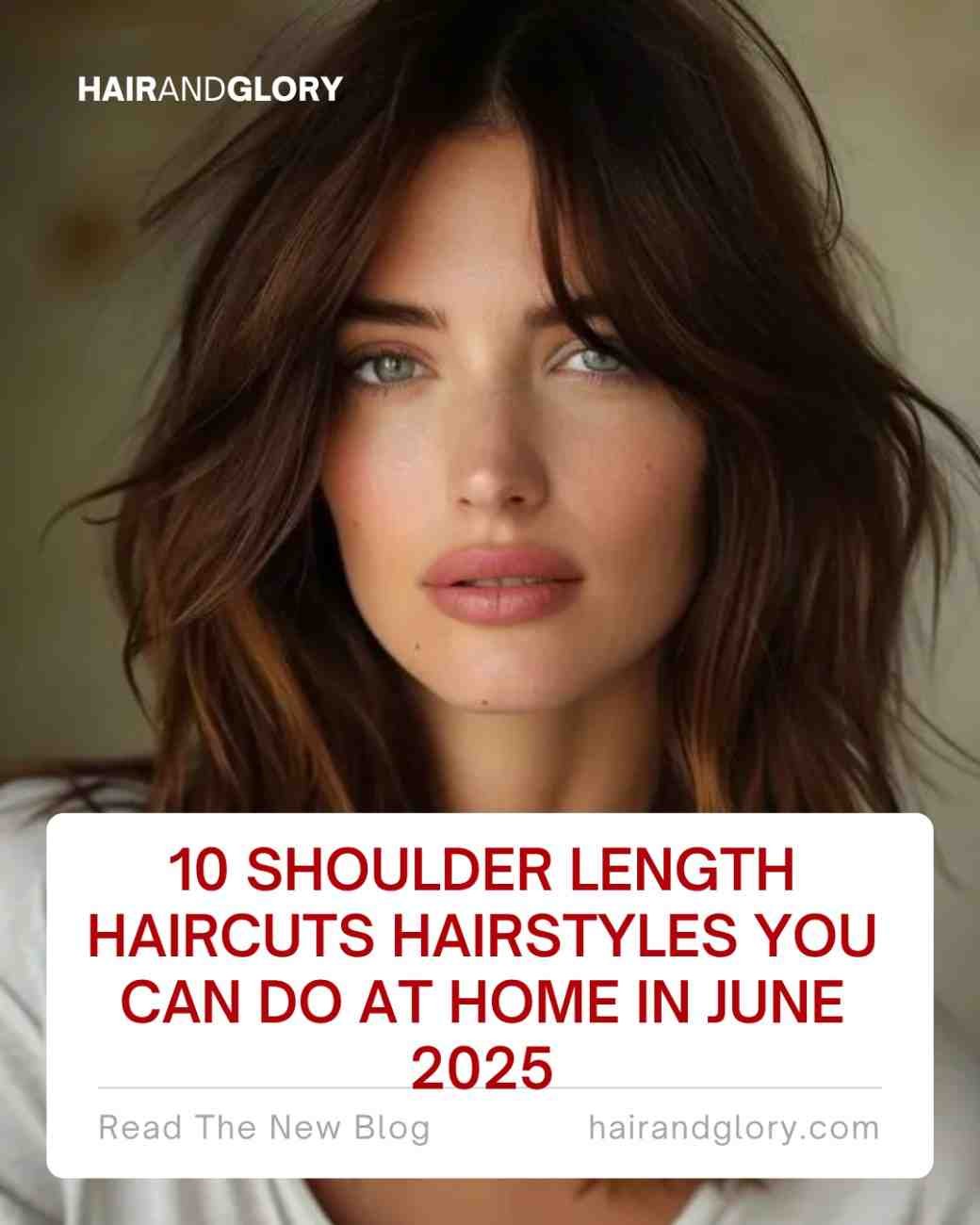 10 Shoulder Length Haircuts Hairstyles You Can Do at Home in June 2025