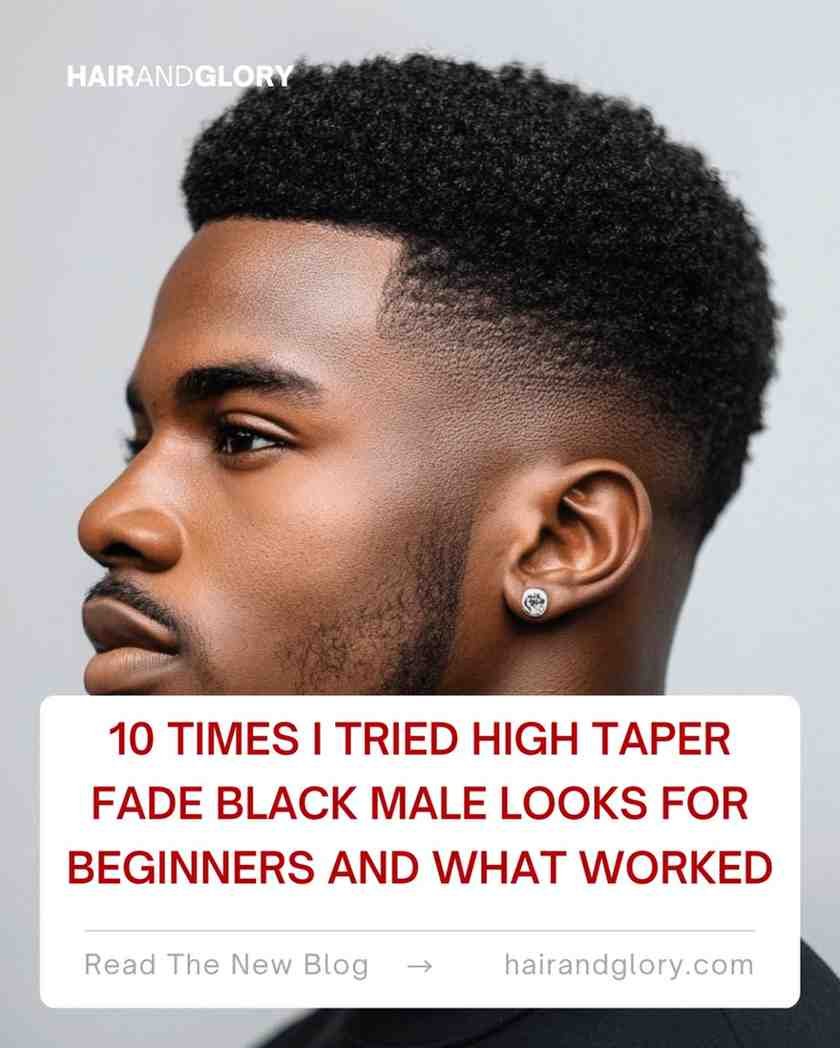 10 Times I Tried High Taper Fade Black Male Looks for Beginners and What Worked