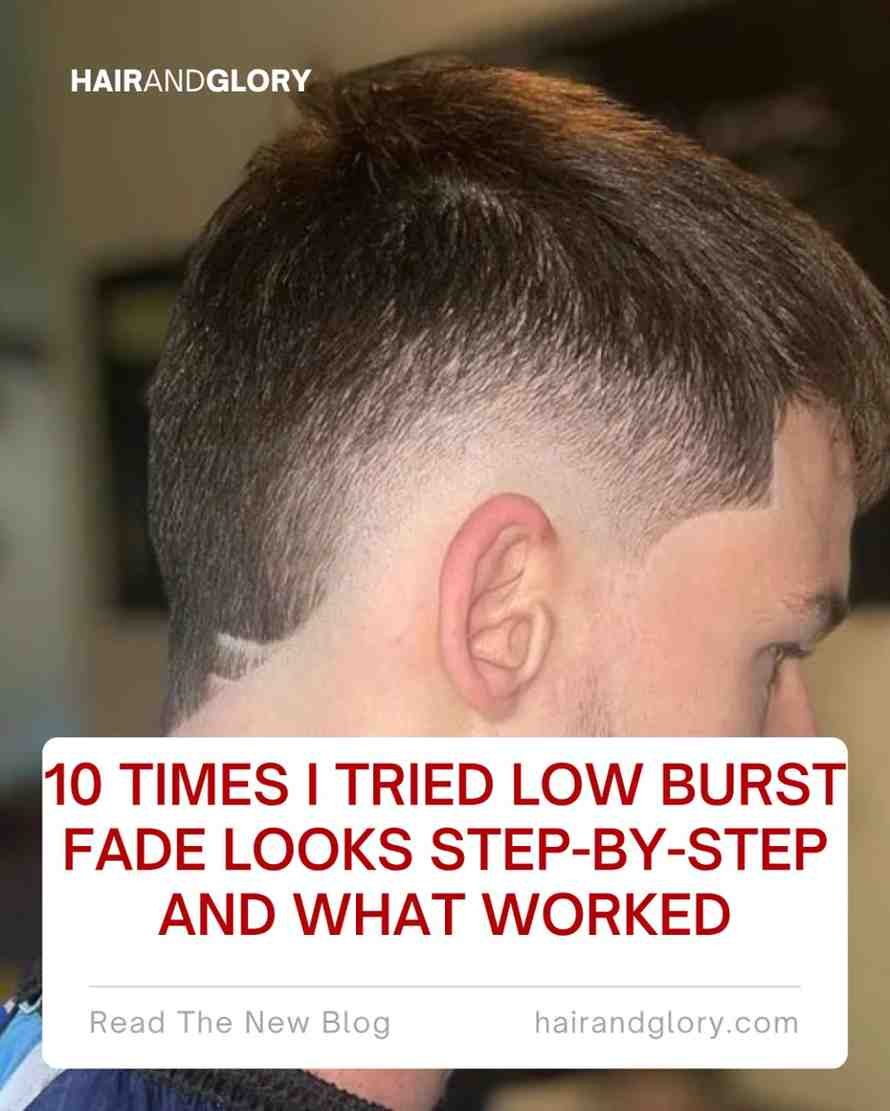 10 Times I Tried Low Burst Fade Looks Step-by-Step and What Worked