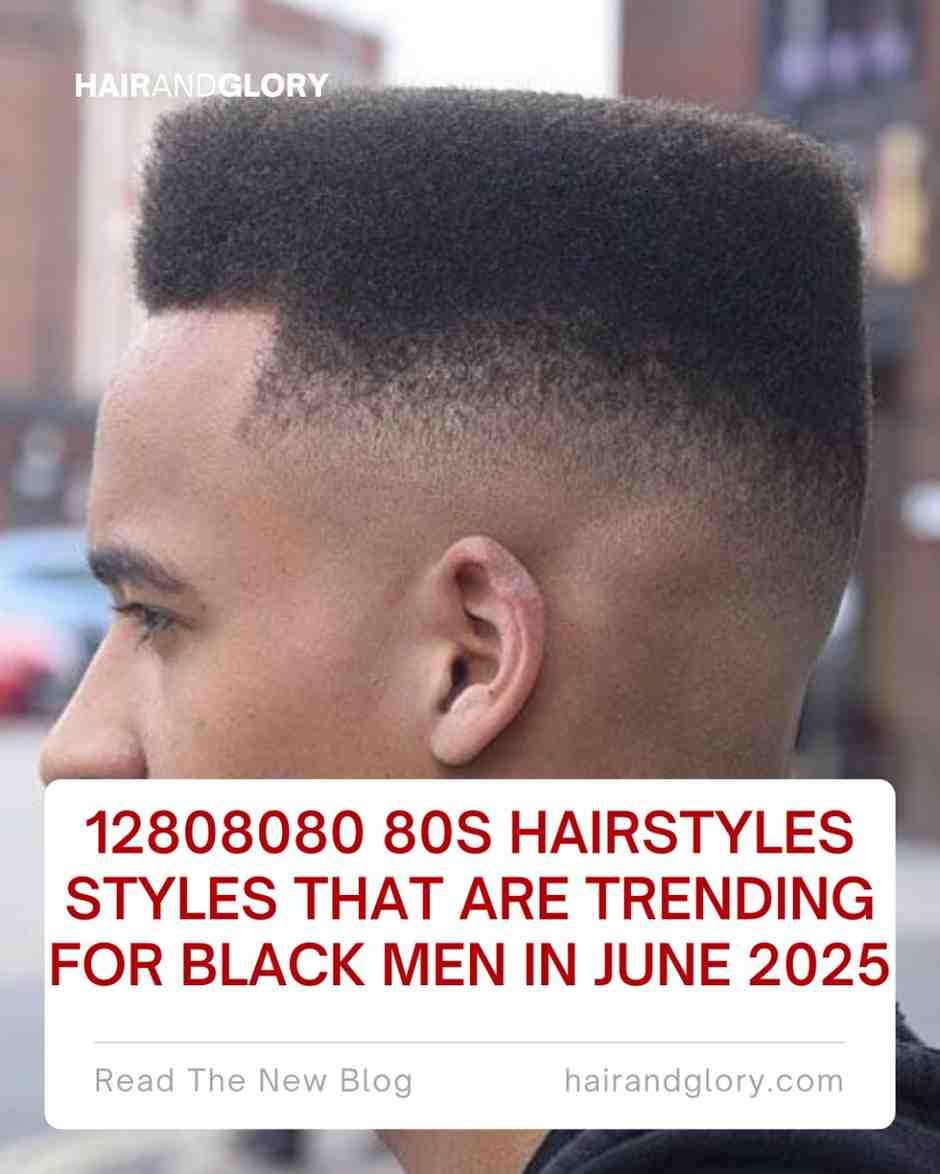 12808080 80S Hairstyles Styles That Are Trending for Black Men in June 2025