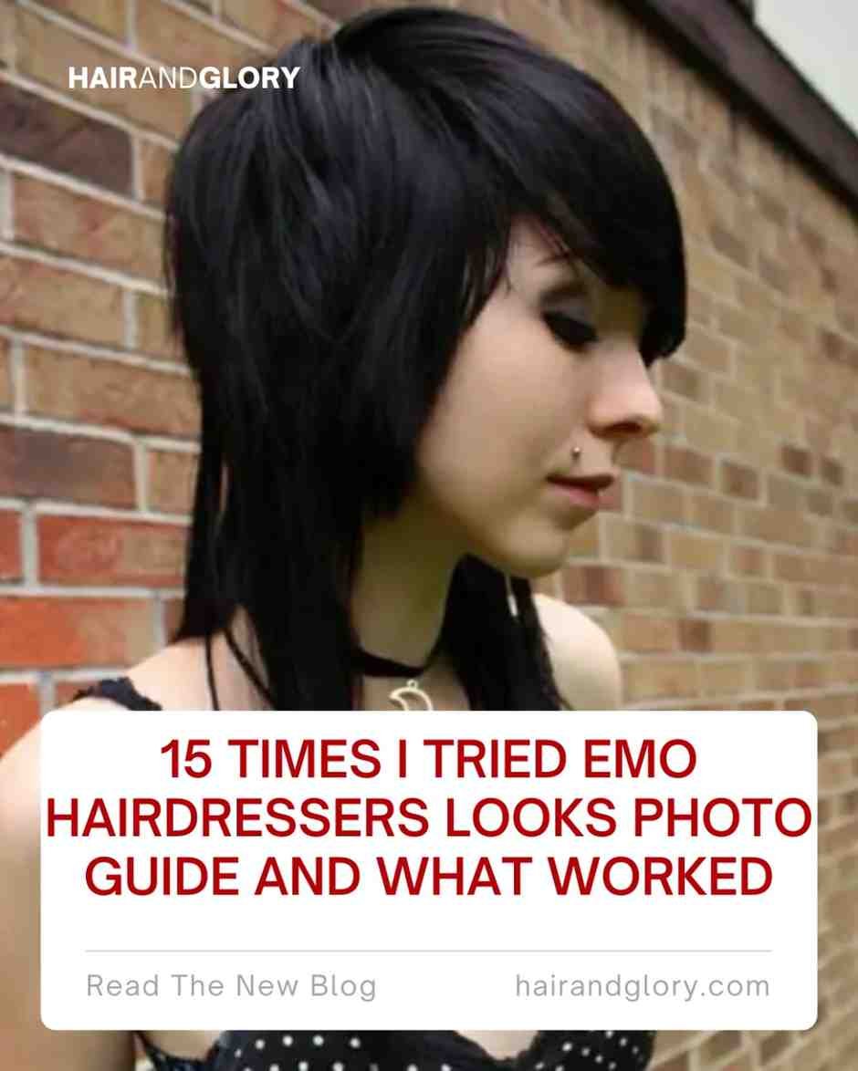 15 Times I Tried Emo Hairdressers Looks Photo Guide and What Worked