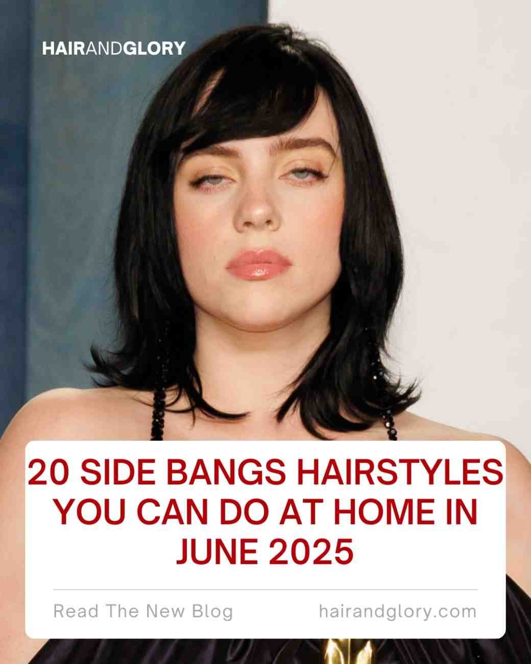 20 Side Bangs Hairstyles You Can Do at Home in June 2025