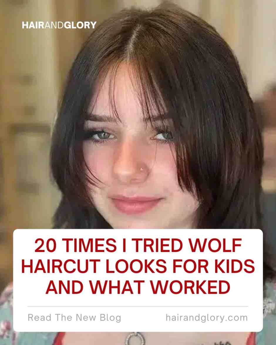 20 Times I Tried Wolf Haircut Looks for Kids and What Worked