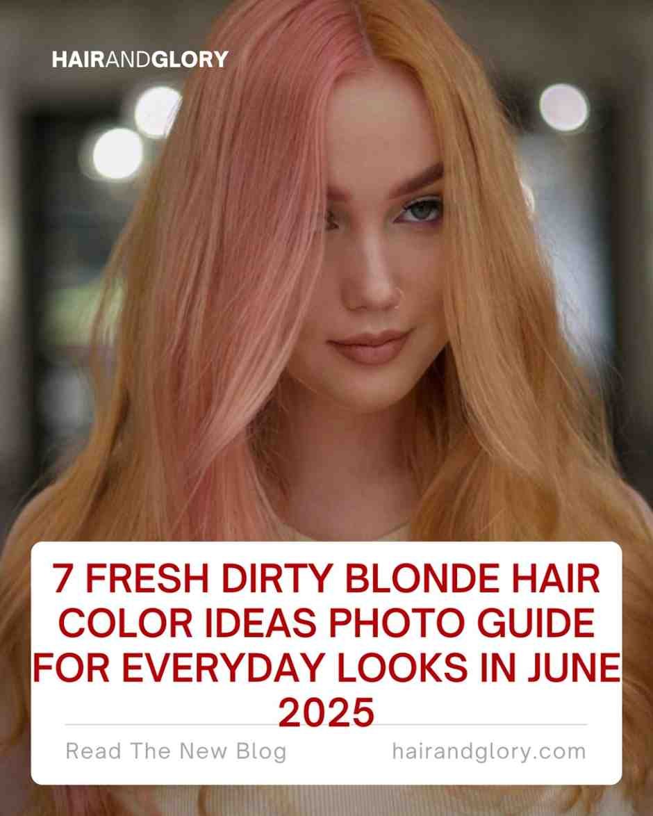 7 Fresh Dirty Blonde Hair Color Ideas Photo Guide for Everyday Looks in June 2025