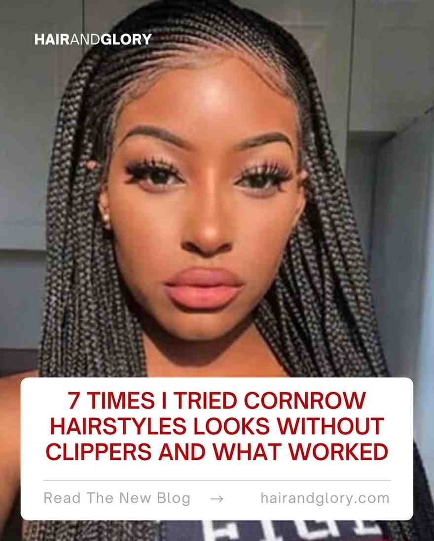 7TimesITriedCornrowHairstylesLooksWithoutClippersandWhatWorke