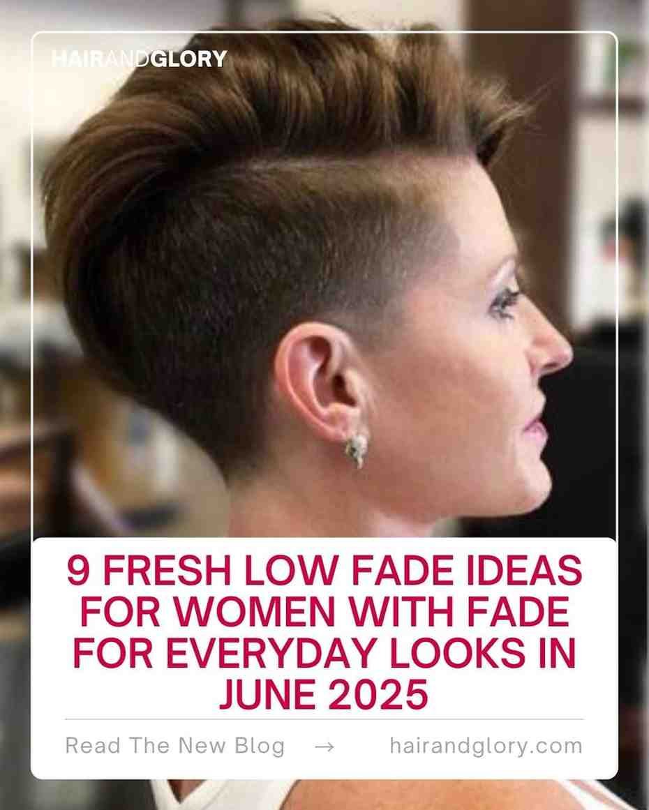 9 Fresh Low Fade Ideas for Women with Fade for Everyday Looks in June 2025
