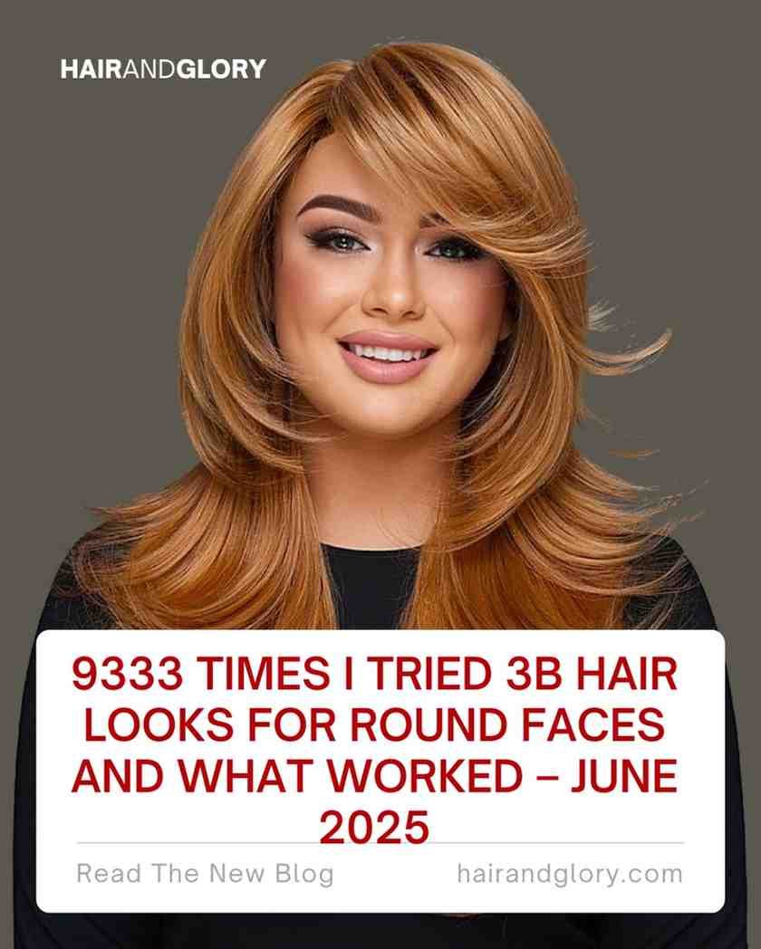 9333 Times I Tried 3B Hair Looks for Round Faces and What Worked – June 2025