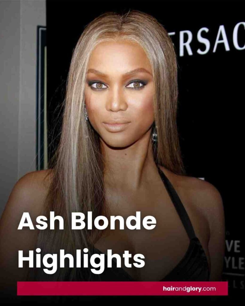 Ash Blonde Highlights