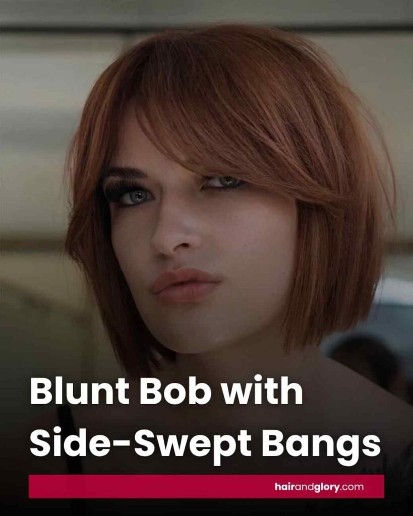 Blunt-Bob-with-Side-Swept-Bangs