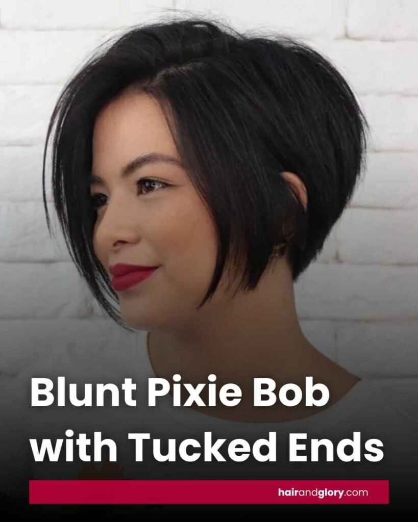 Blunt-Pixie-Bob-with-Tucked-Ends