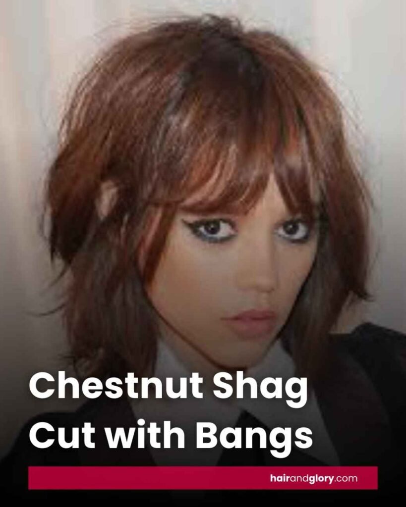 Chestnut-Shag-Cut-with-Bangs