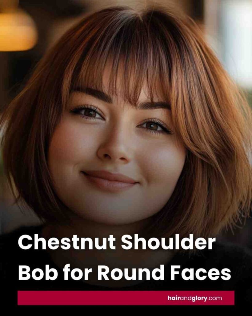 Chestnut-Shoulder-Bob-for-Round-Faces