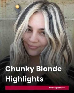 Chunky Blonde Highlights