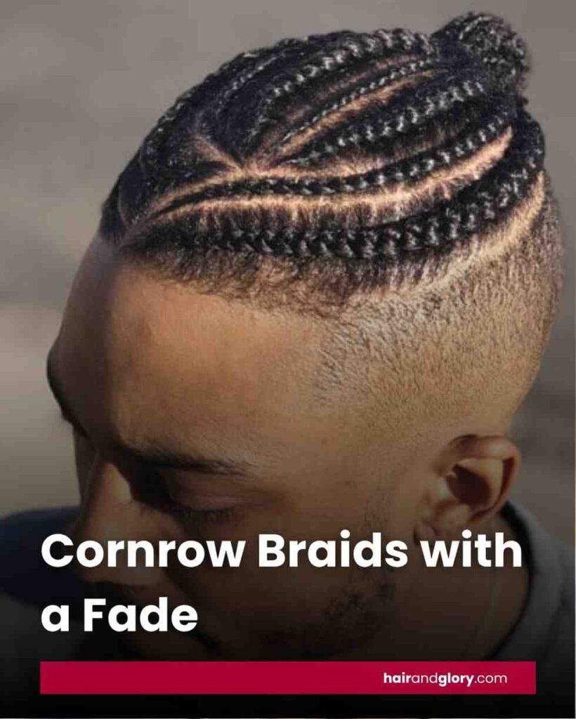 CornrowBraidswithaFade