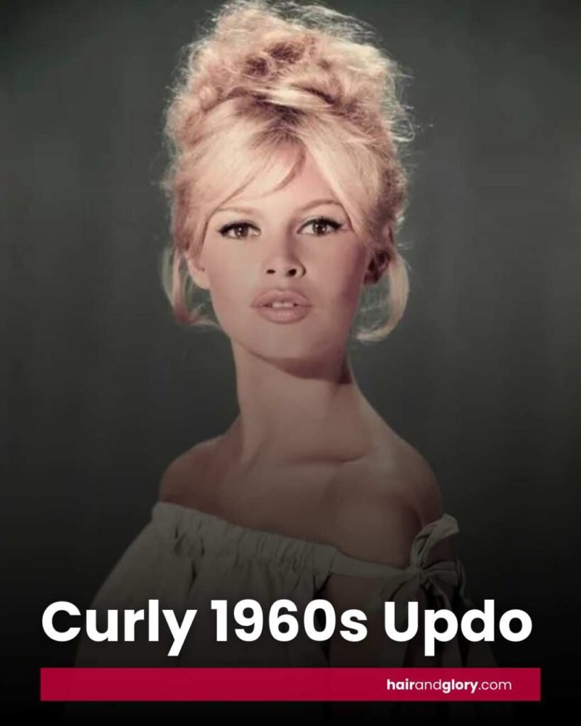 Curly-1960s-Updo