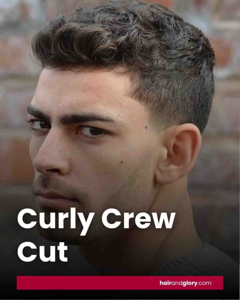 Curly-Crew-Cut