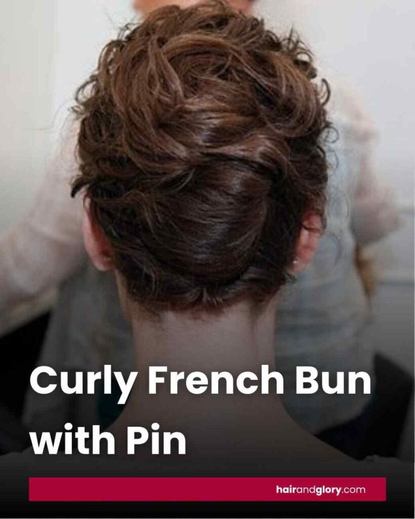 Curly-French-Bun-with-Pin