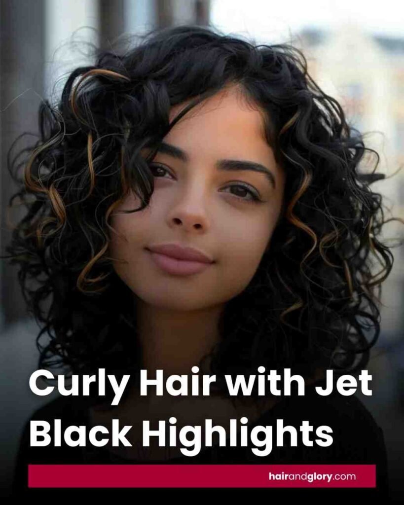 Curly-Hair-with-Jet-Black-Highlights