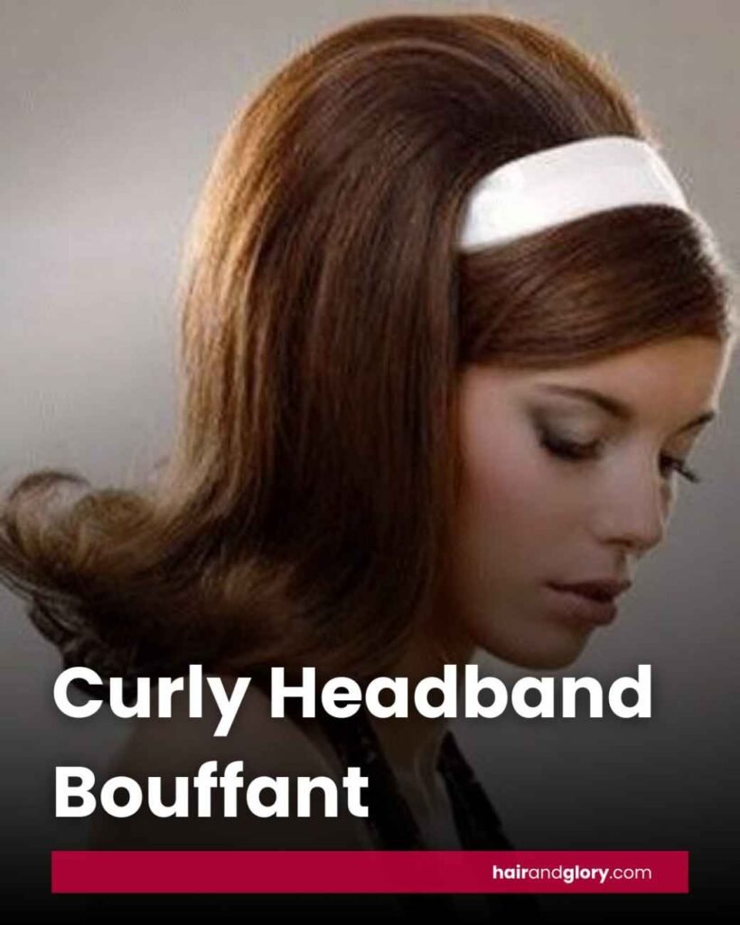 Curly-Headband-Bouffant
