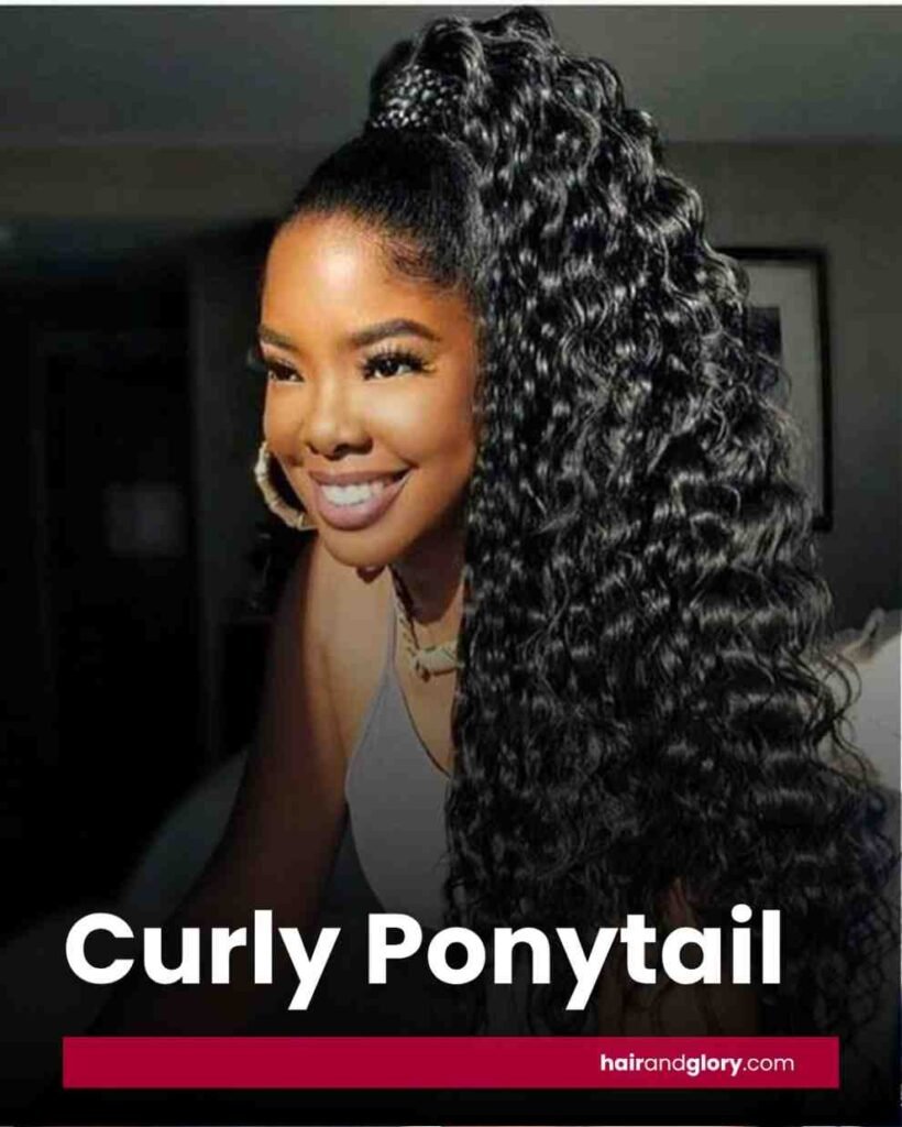Curly-Ponytail