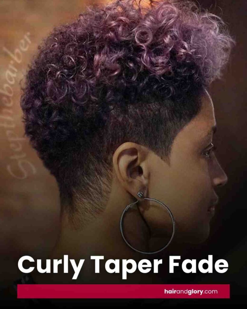 Curly-Taper-Fade