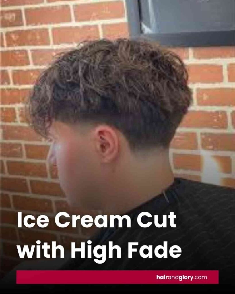 Ice Cream Cut with High Fade