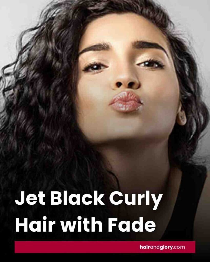 Jet-Black-Curly-Hair-with-Fade