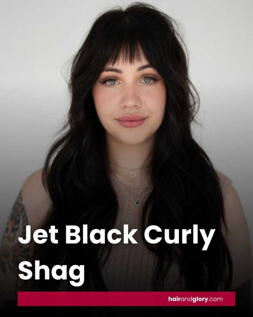 Jet-Black-Curly-Shag