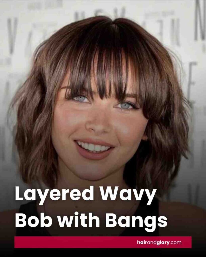 Layered-Wavy-Bob-with-Bangs
