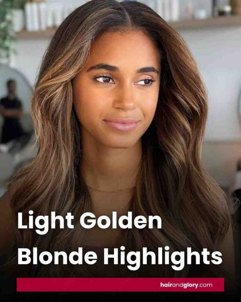 Light Golden Blonde Highlights