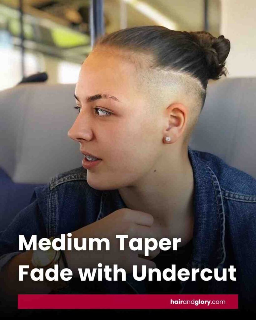 Medium Taper Fade with Undercut