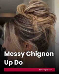 Messy-Chignon-Up-Do