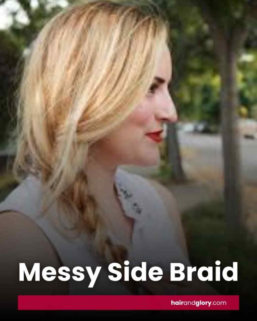 Messy Side Braid