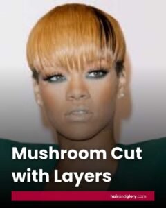 12 Ways to Style Your Mushroom Haircut Look for January 2026 - Hair and Glory