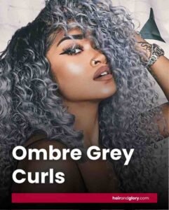 Ombre-Grey-Curls