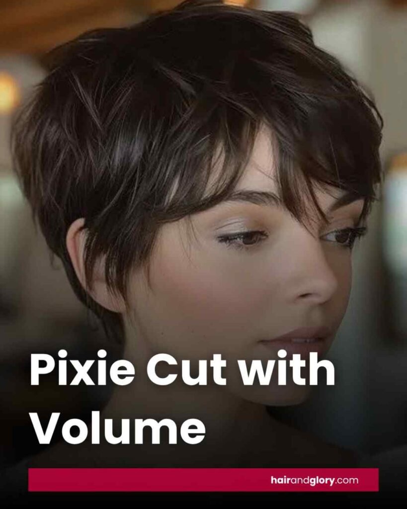 Pixie Cut with Volume