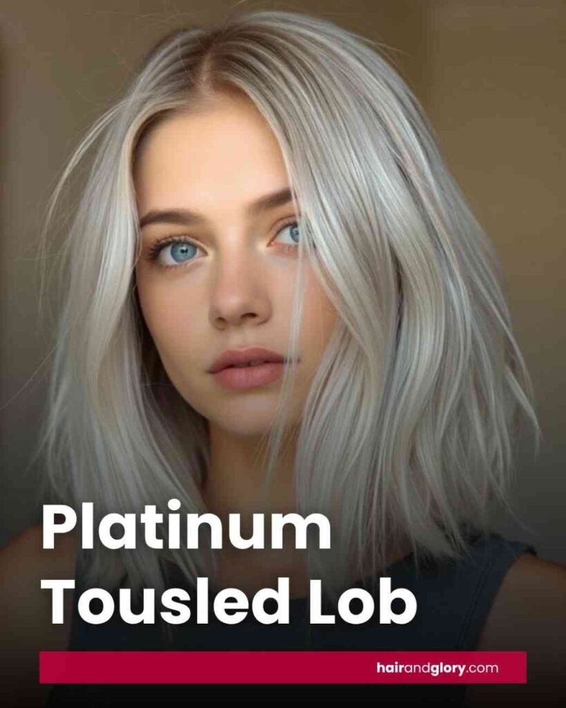 Platinum-Tousled-Lob