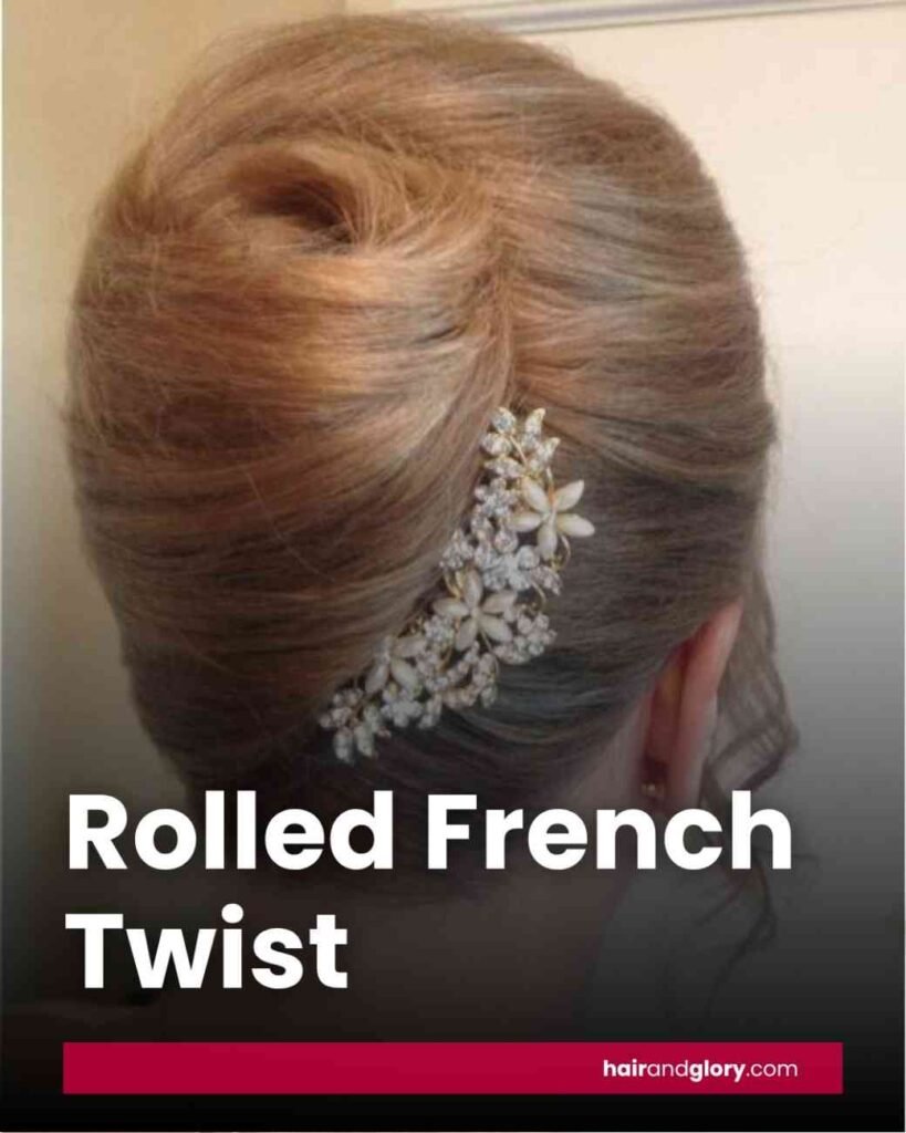 Rolled-French-Twist