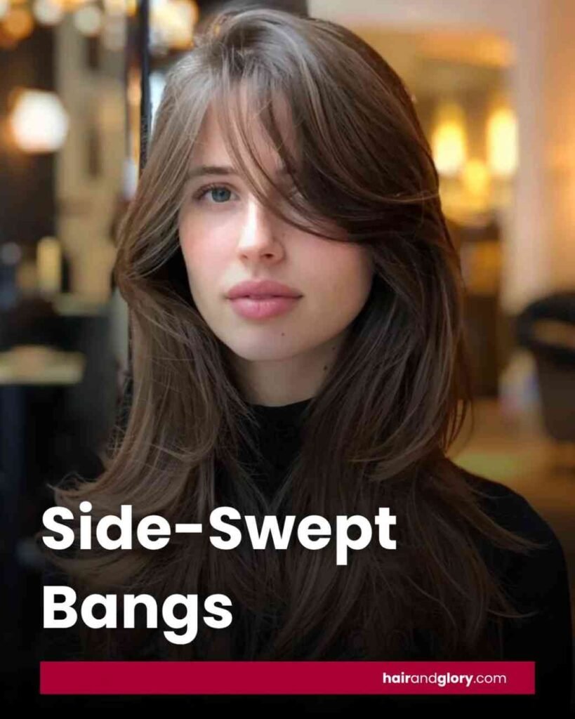 Side-Swept Bangs