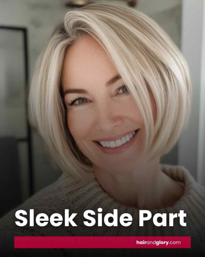 Sleek-Side-Part