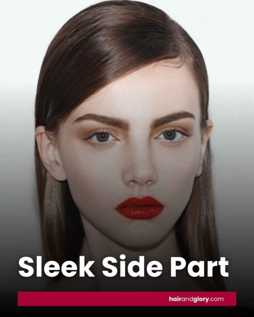 Sleek-Side-Part