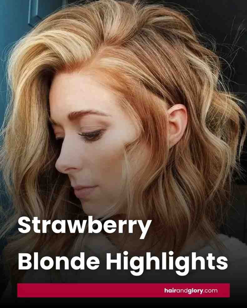 Strawberry Blonde Highlights